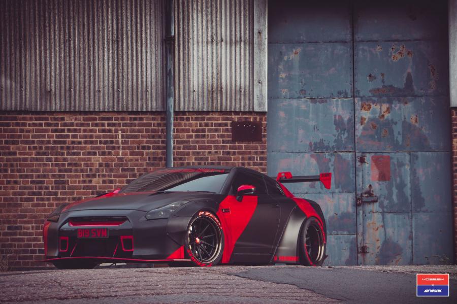  Nissan GT-R X Work on Vossen Wheels (VWS-1) 2016 года  (фото 3 из 46)